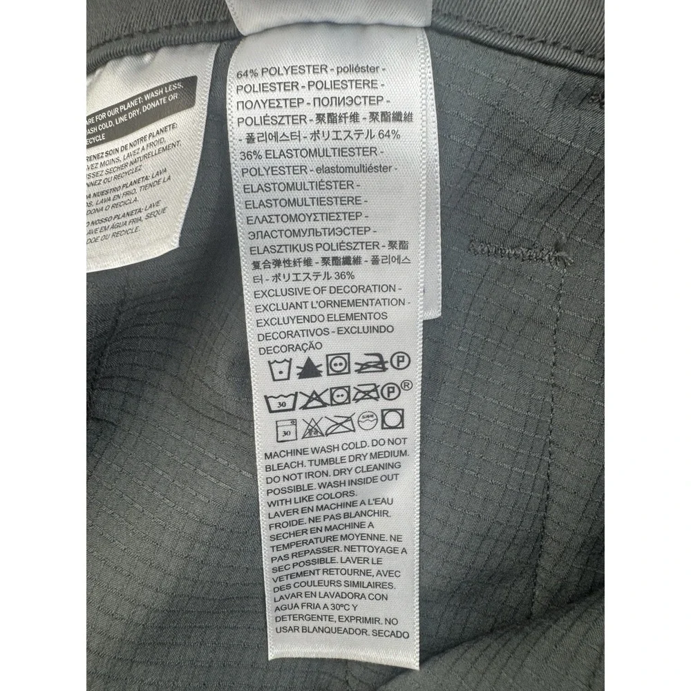 Levis‎ XX Standard Taper Chino 38x30 Grey Quick Dry Strech